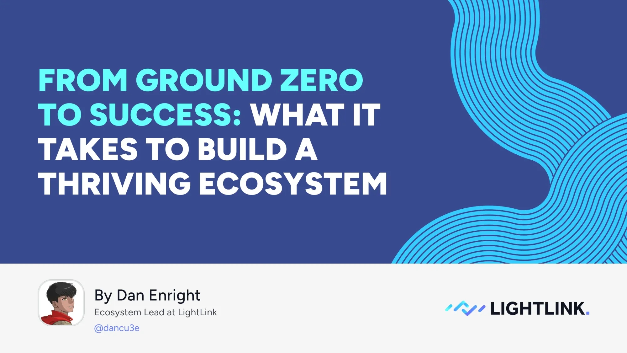 <span style="white-space: pre-wrap;">Dan Enright shares how LightLink is building a thriving Web3 ecosystem through community, incentives, and innovation.</span>