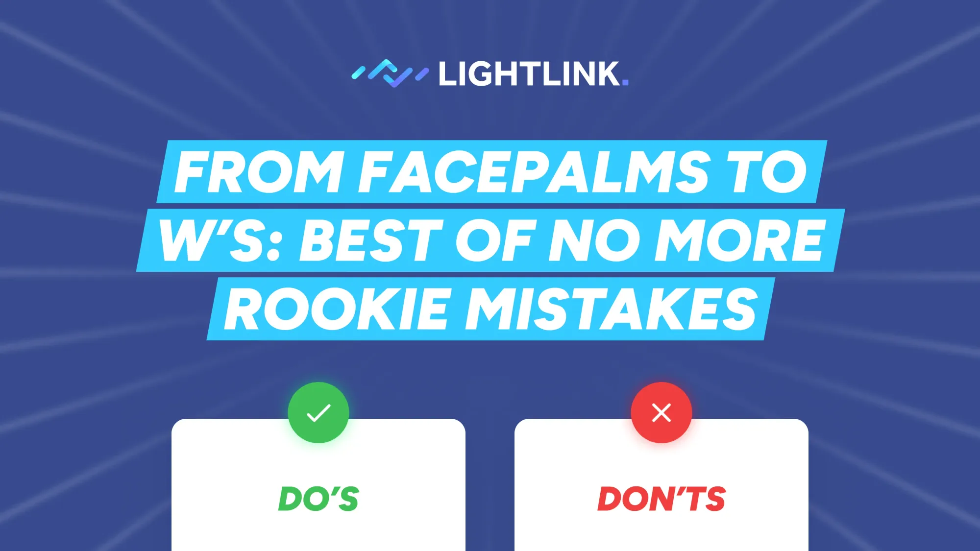 No More Rookie Mistakes: From Intern Blunders to Builder Mindset